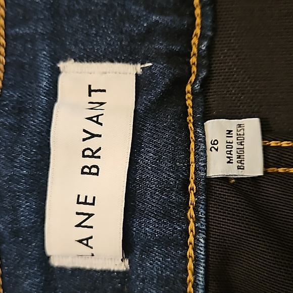 Lane Bryant High Rise Skinny Jeans Dark Blue in size 26 - Picture 8 of 11